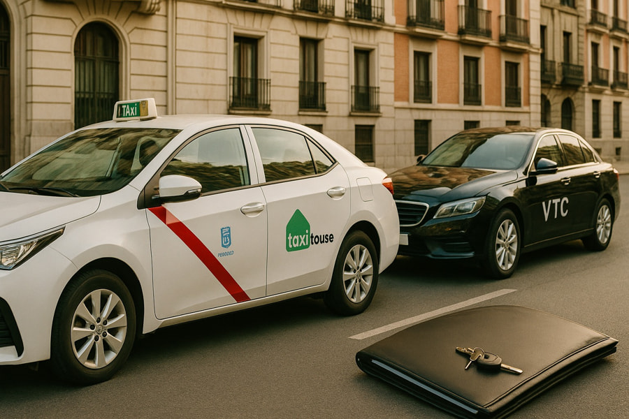 Descubre las diferencias clave entre trabajar como taxista o conductor VTC en Madrid: requisitos, sueldos y condiciones laborales.